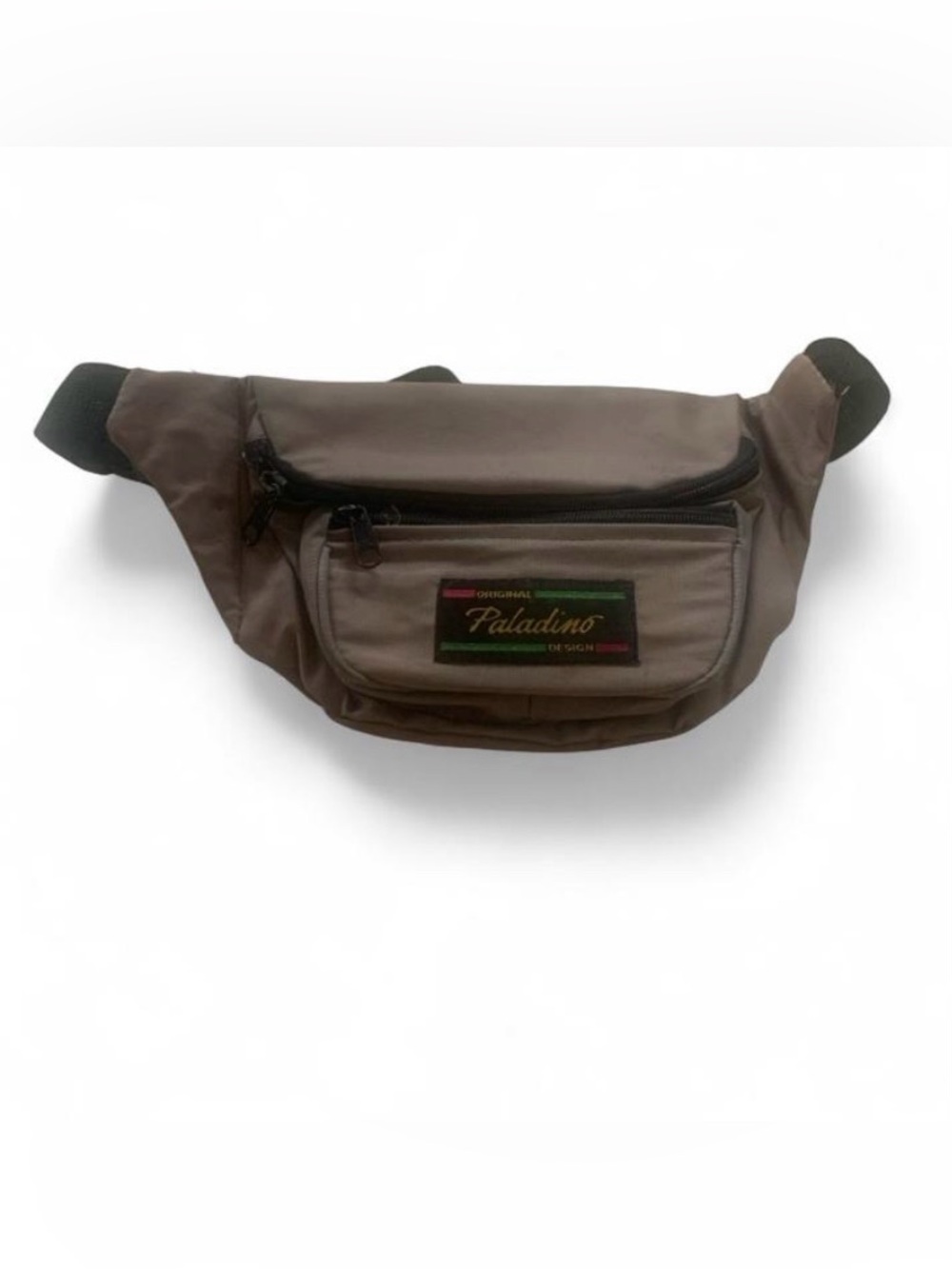Paladino vintage unisex 90 gray Fanny pack waist bag